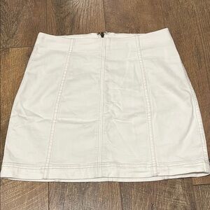 Free People White Skirt